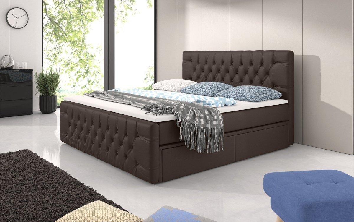 Boxspringbett Bellissimo mit 4 Schubladen - Luxusbetten24