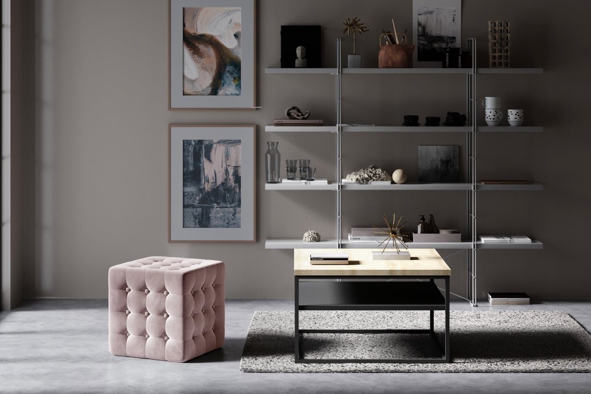 Designer Beistellhocker Sina - Luxusbetten24