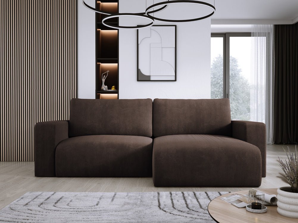 Designer Sofa Carl Cord with Sleeping and Folding Function