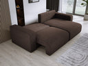 Designer Ecksofa Carl Cord mit Schlaf- und Klappfunktion