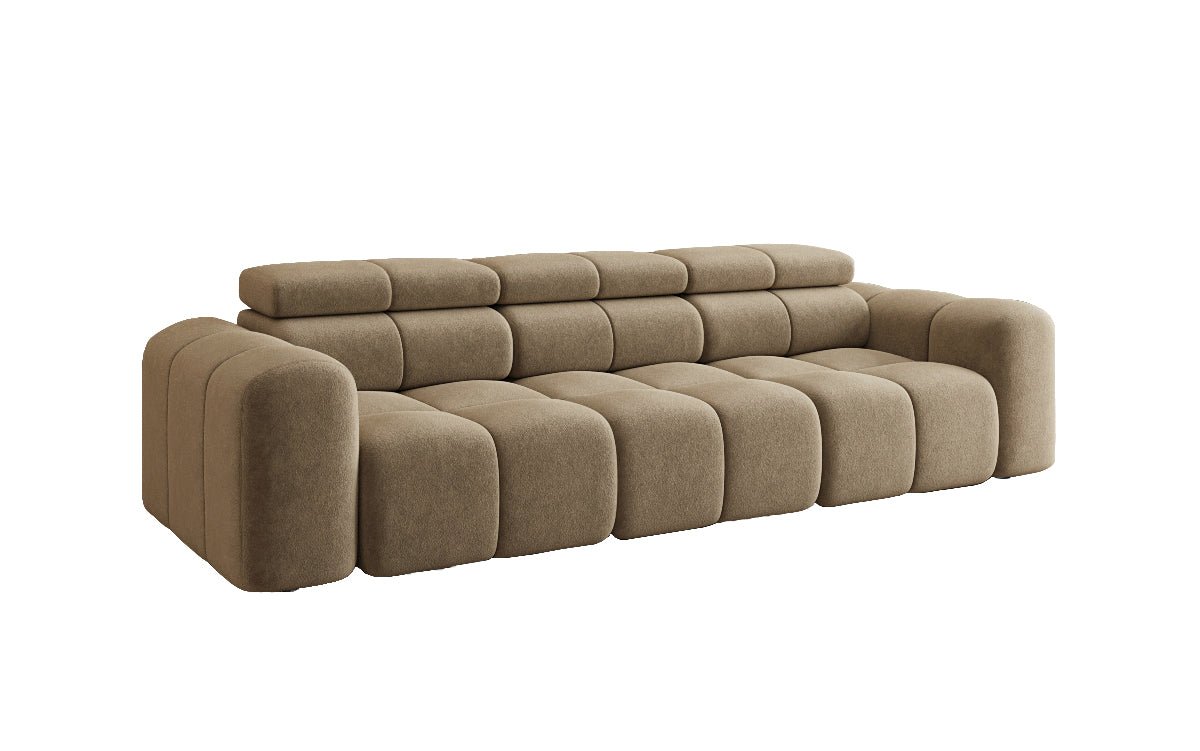 Designer Sofa 3 Sitzer Mia in Chenille