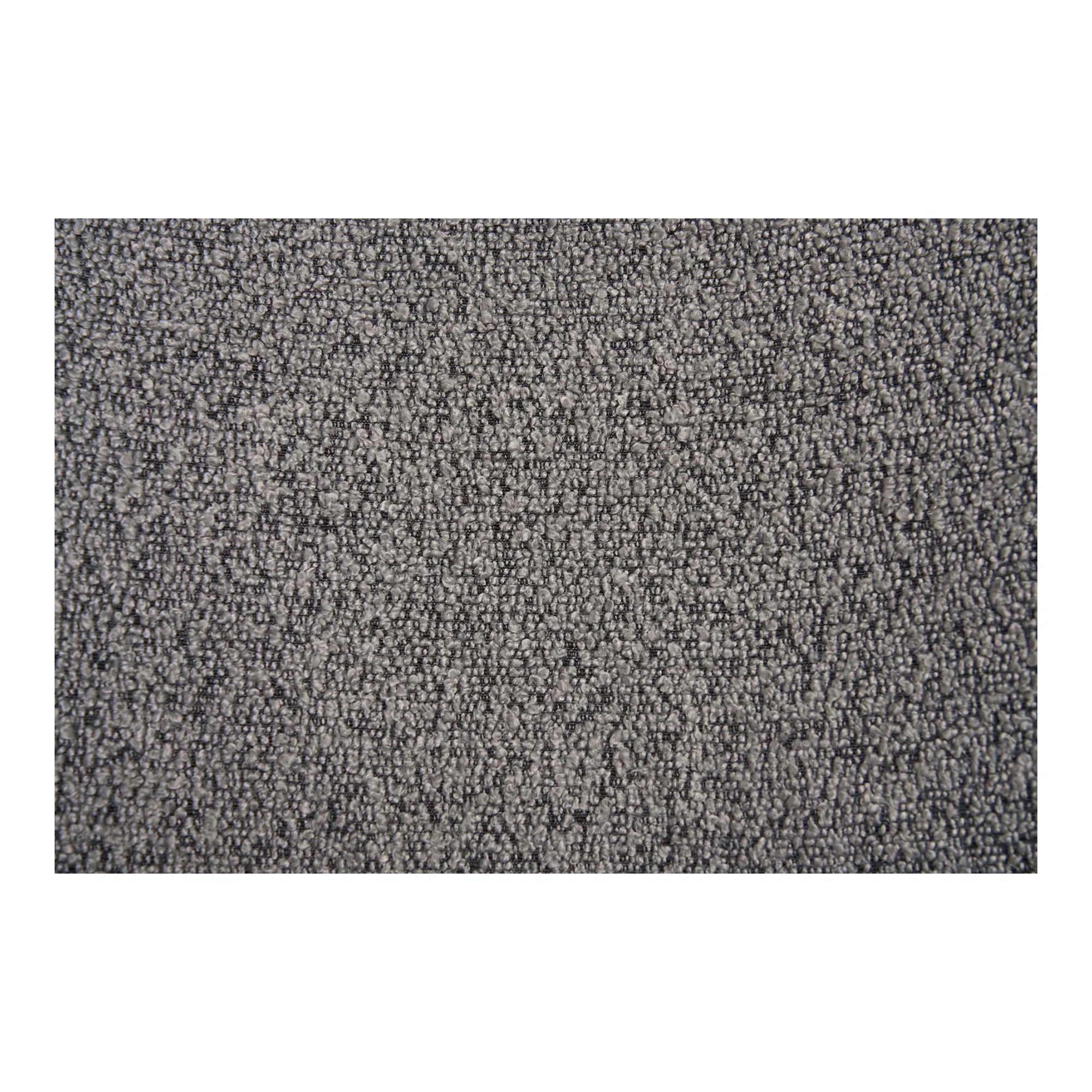 2er Set - Designer Stuhl Lorezo Bouclé Grau