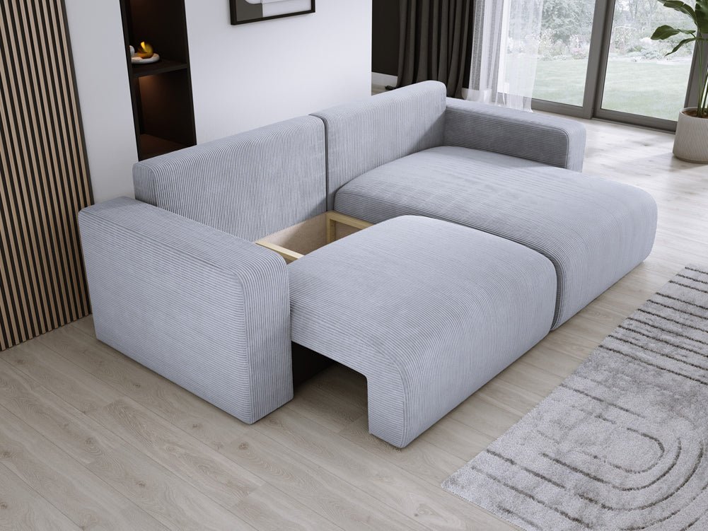 Designer Sofa Carl Cord with Sleeping and Folding Function