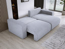 Designer Ecksofa Carl Cord mit Schlaf- und Klappfunktion