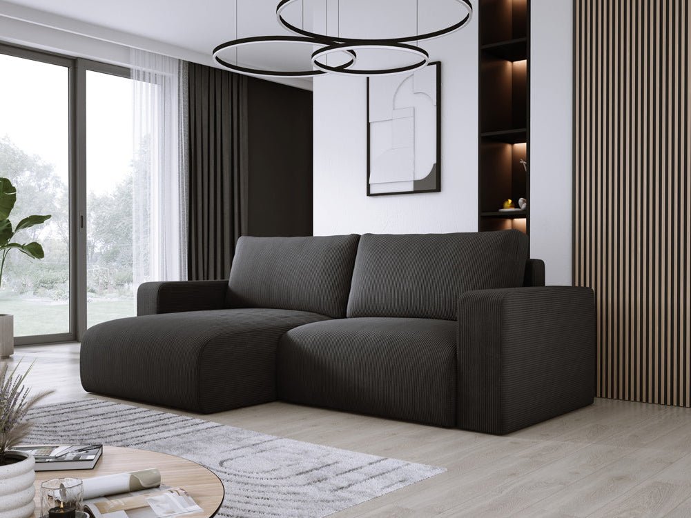Designer Sofa Carl Cord with Sleeping and Folding Function