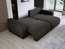 Designer Ecksofa Carl Cord mit Schlaf- und Klappfunktion