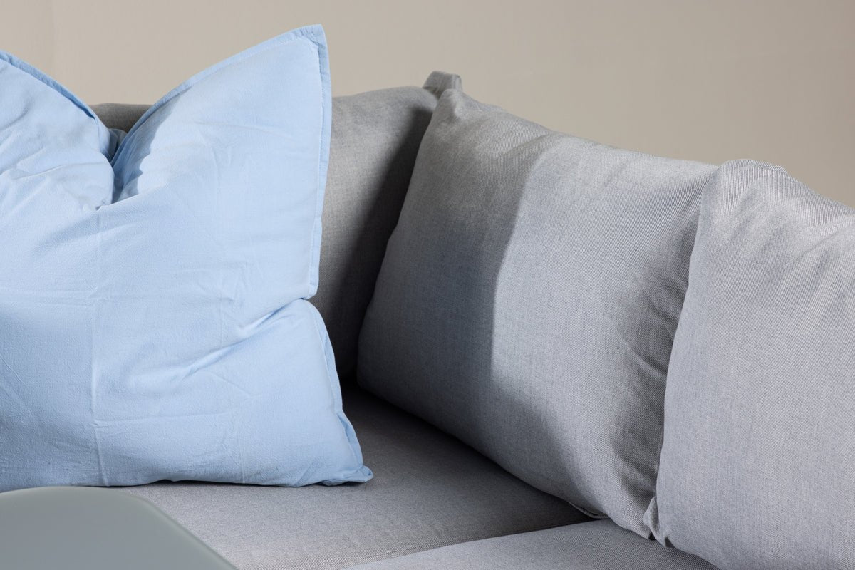 Garten Loungeset Lindsay - Wahlweise in Schwarz/Grau oder Weiß/Grau