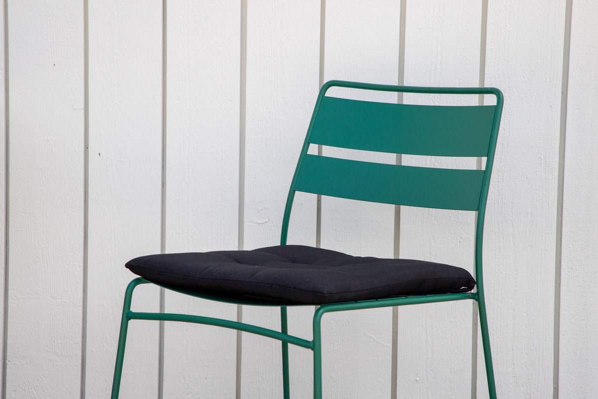 Garten Stuhlkissen Milo - aus Polyester Schwarz