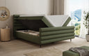 Boxspringbett Tubo in Strukturstoff mit Stauraum