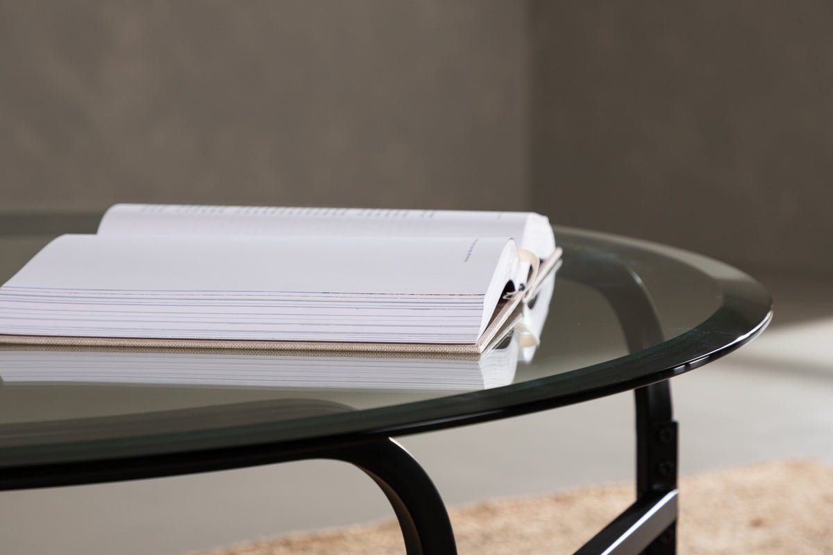 Couchtisch Silento - mit Glasplatte