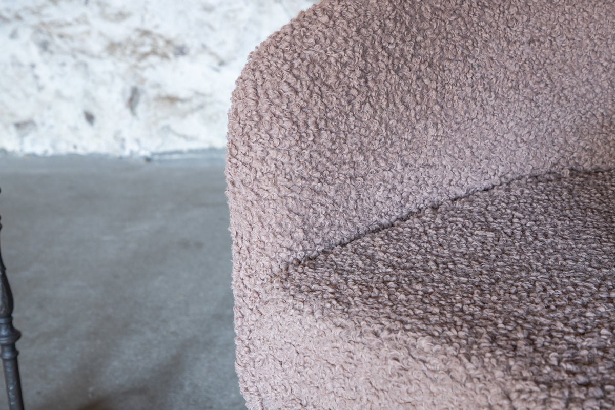 Sessel Velvet - mit flauschigem Teddy-Bezug