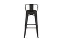 4er Set - Barhocker Tamo - Robust aus Stahl in Schwarz