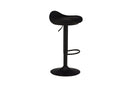 2er Set - Barhocker Adoro in Schwarz aus Metall