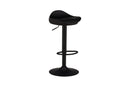 2er Set - Barhocker Adoro in Schwarz aus Metall