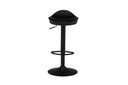 2er Set - Barhocker Adoro in Schwarz aus Metall