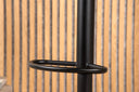 2er Set - Barhocker Adoro in Schwarz aus Metall