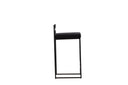 2er Set - Barhocker Ophelia mit schwarzem Samt