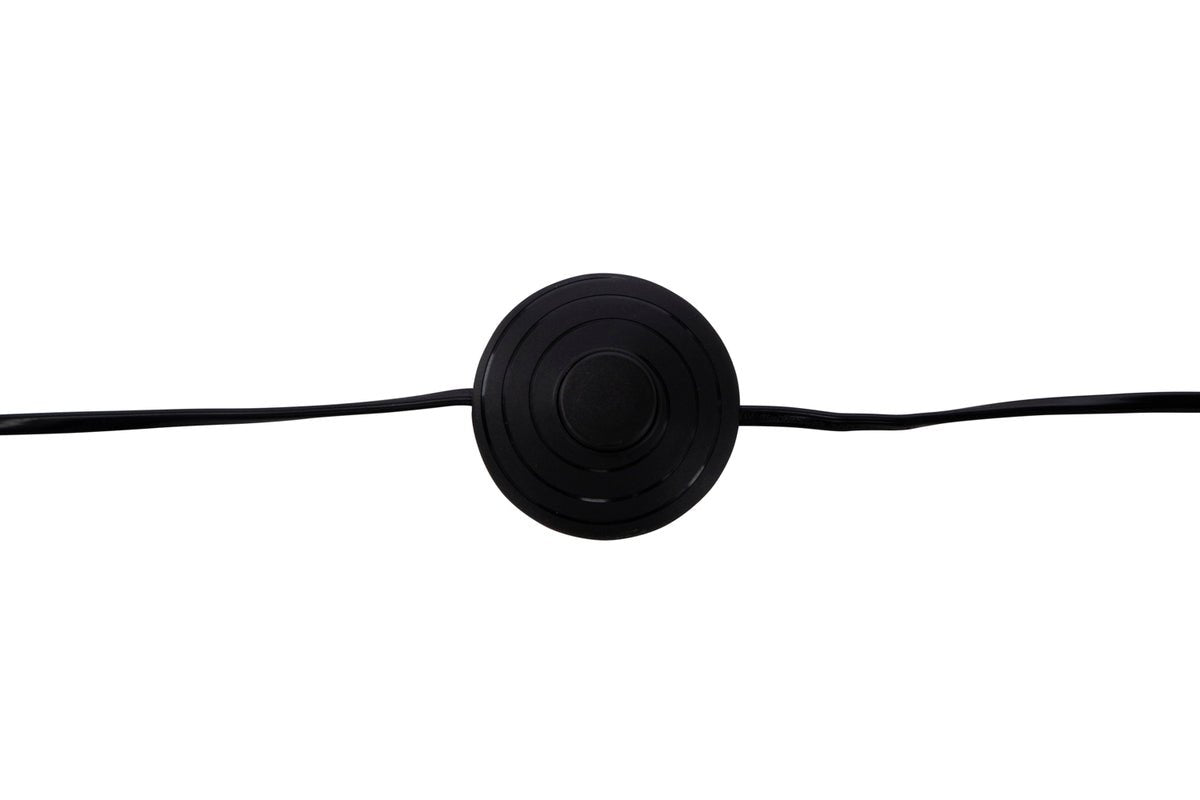 Stehlampe „Flora“ –  3- flammige Schönheit in Messing/Schwarz