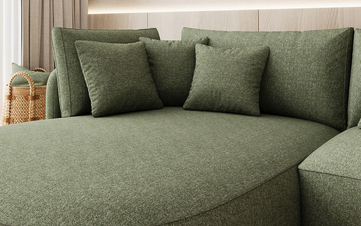 Designer Ecksofa Ando Mini  in Strukturstoff