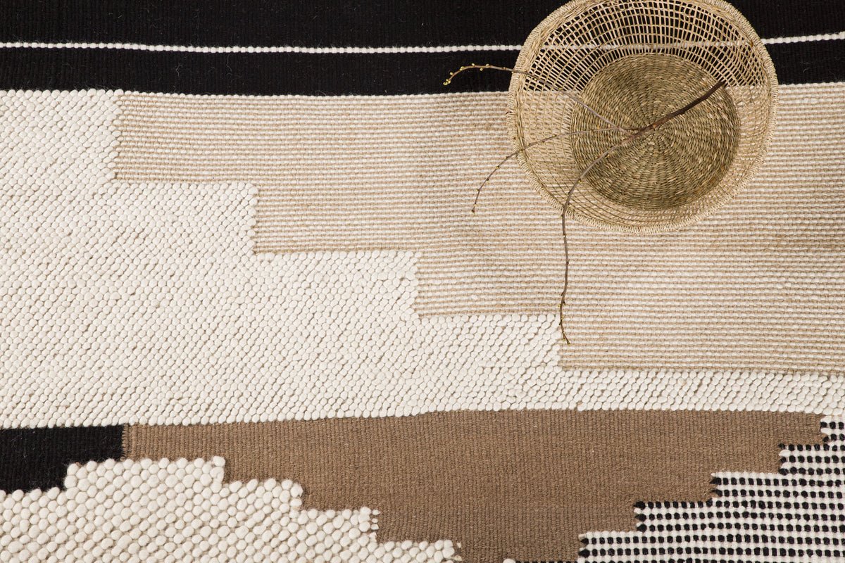 Teppich Finn – im Vintage-Look aus Wolle