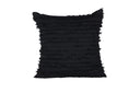 Kissenbezug Erika - 45x45 cm in Schwarz aus 100% Baumwolle