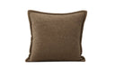 Kissenbezug Nature - 60x60 cm in Beige, Braun und Dunkelgrün