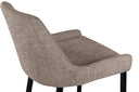 2er Set - Barhocker Leonardo in Samt Schwarz oder Beige
