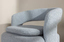 Designer Lounge Sessel Velina – moderner Bouclé-Sessel in vier Farben