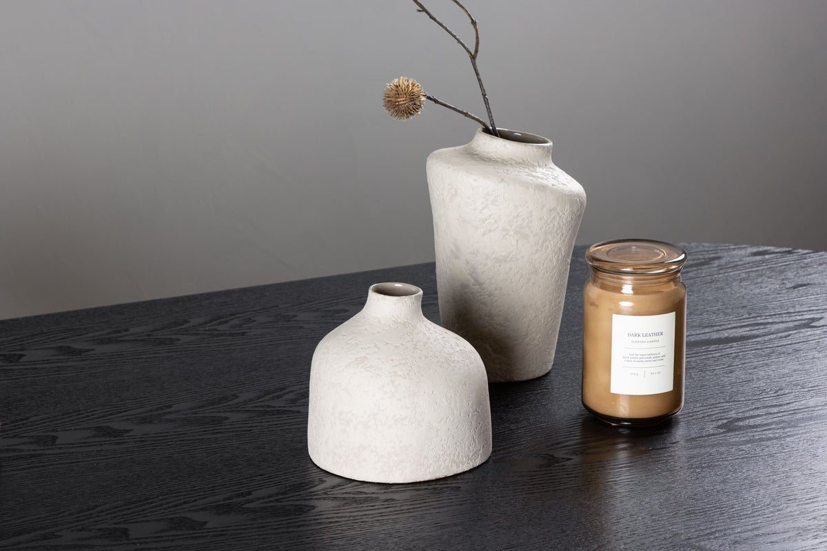 Esstisch Maui - mit ovaler Tischplatte in Holzoptik