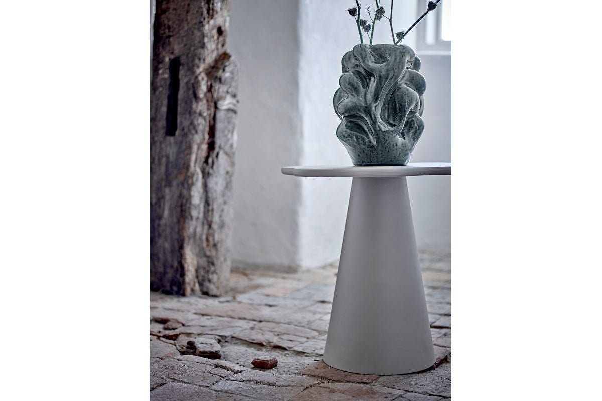 Vase „Grey Value“ – aus Steingut