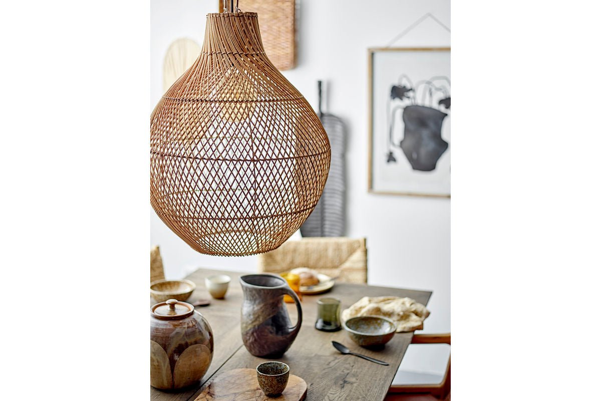 Krug Mella – Steingut mit Retro-Glasur in Braun