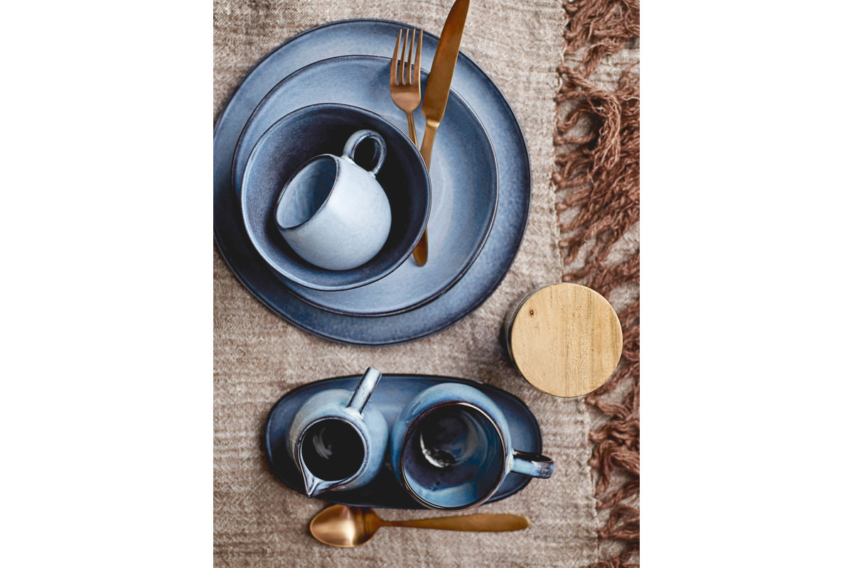 Frühstücksset Elani – Steingut mit handgefertigtem Charakter (12-teilig)