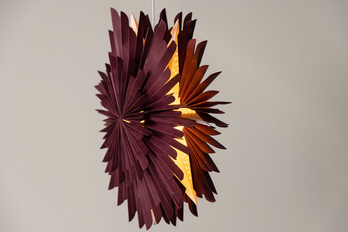 Weihnachtliche Deckenleuchte Lyra - ⌀ 60 cm in 5 Farben