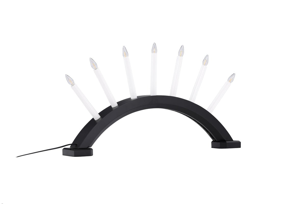 Weihnachtsbeleuchtung Elira - Adventskerzenhalter mit 7 Kerzen