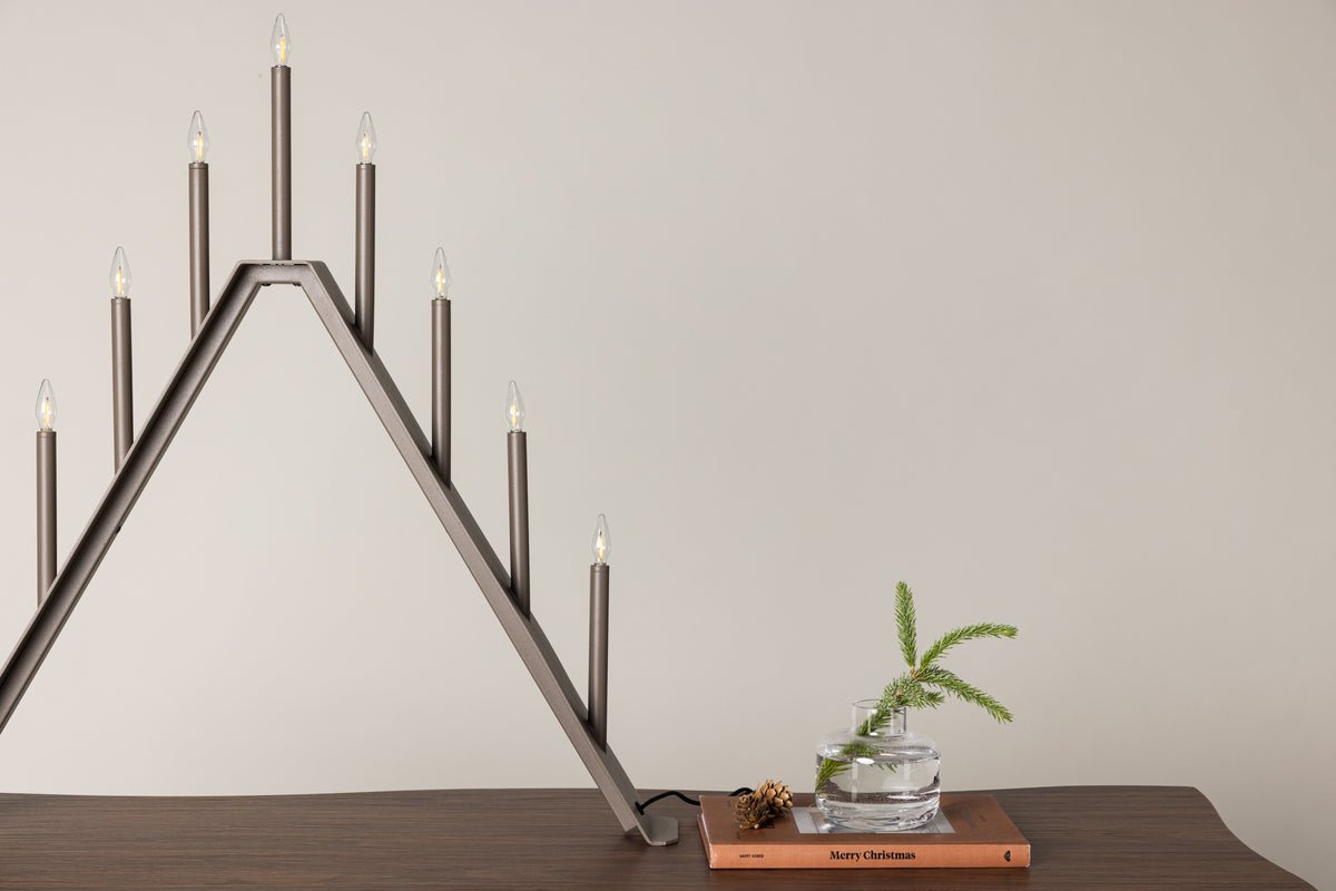 Weihnachtsbeleuchtung Lori - Adventskerzenhalter mit 9 Kerzen