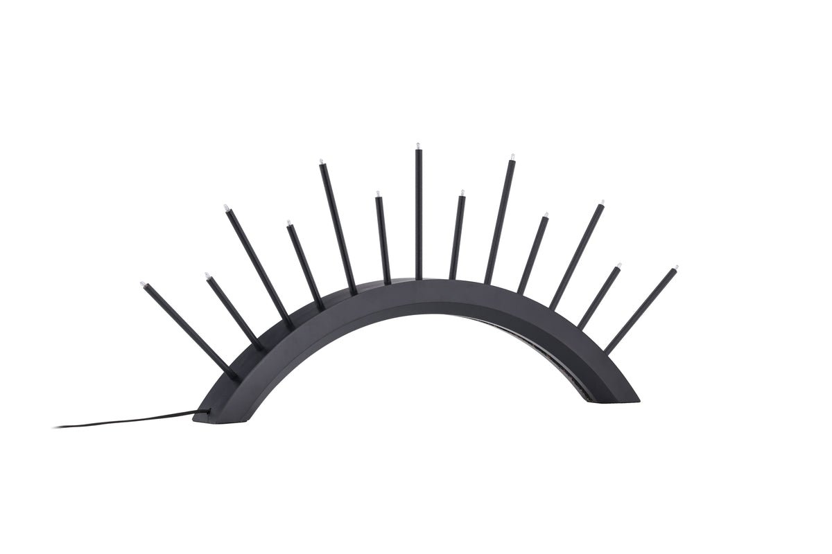 Weihnachtsbeleuchtung Lumin - Rundbogenbeleuchtung in Schwarz