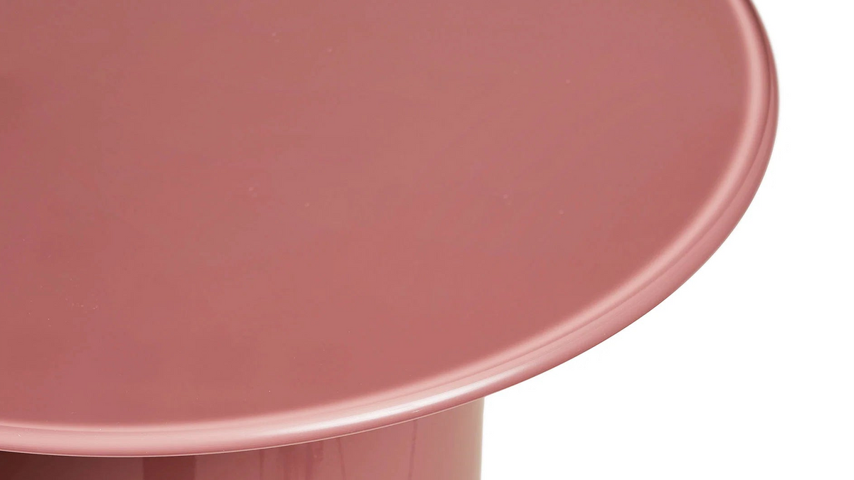 Beistelltisch Rose - aus MDF und Glas