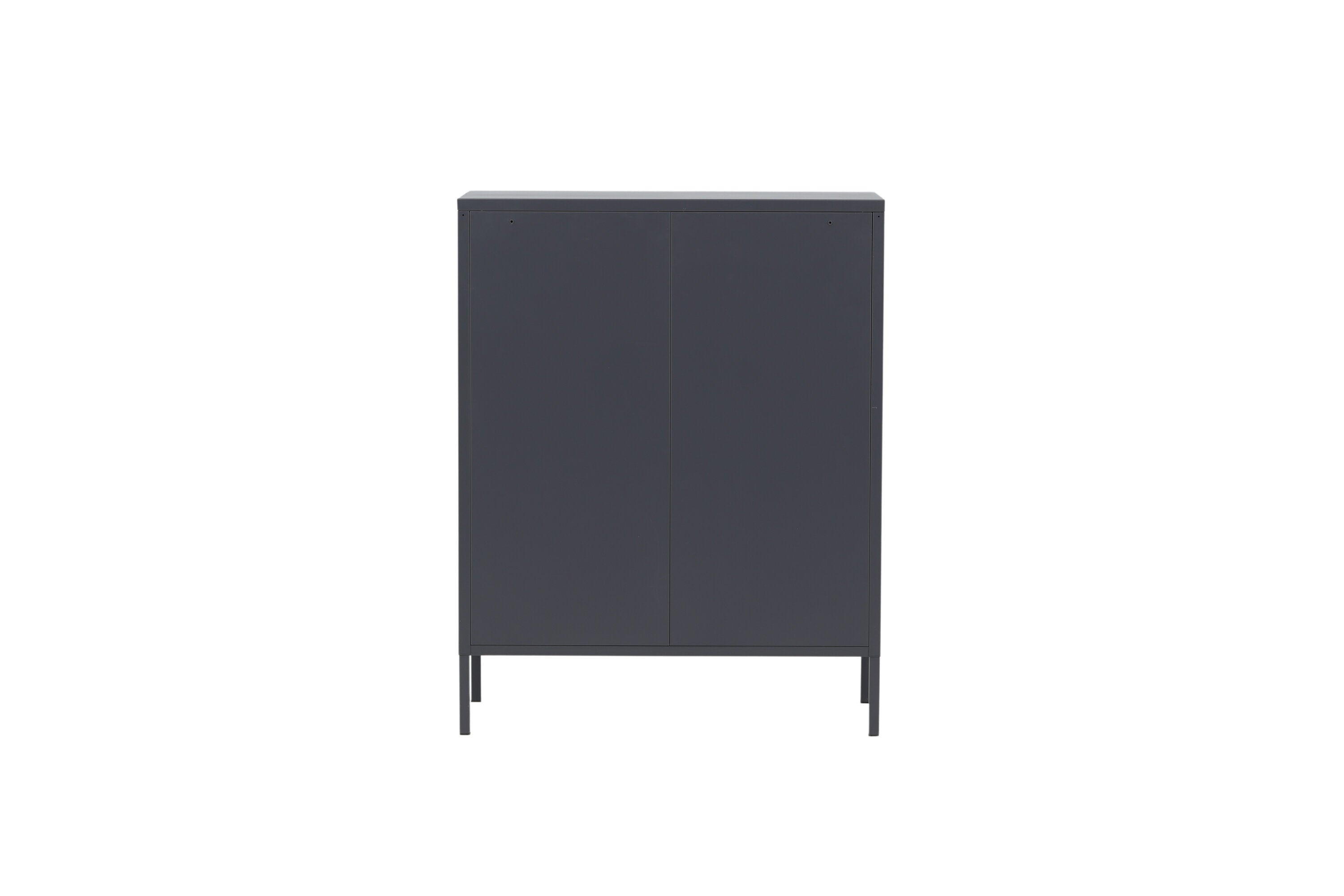 Kommode Linje – In Grau mit zwei Türen