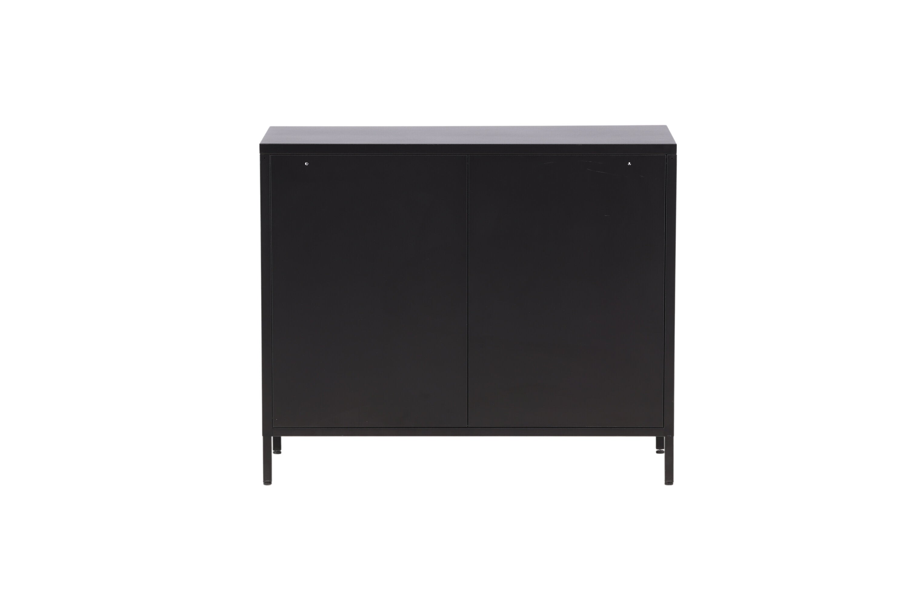 Kommode Berit – Industrial Design in Schwarz