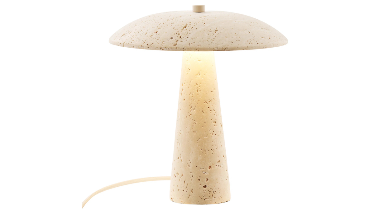 Tischlampe Verde - aus hochwertigem Travertin