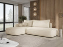 Designer Ecksofa Babu Bouclé mit Schlaf- und Klappfunktion