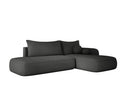 Designer Ecksofa Babu Bouclé mit Schlaf- und Klappfunktion