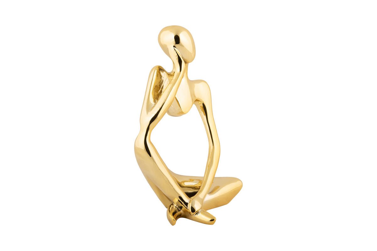 Statue „Aurex“ – Polyresin mit glänzender Oberfläche