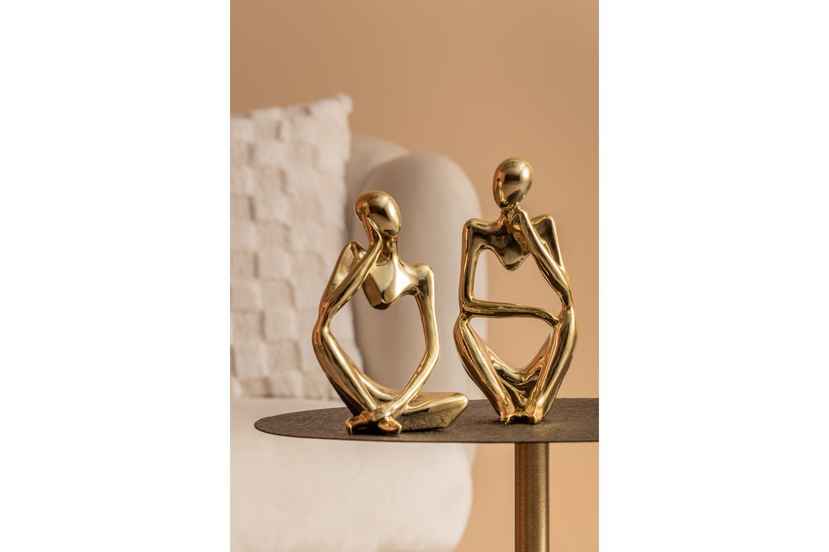 Statue „Aurex“ – Polyresin mit glänzender Oberfläche