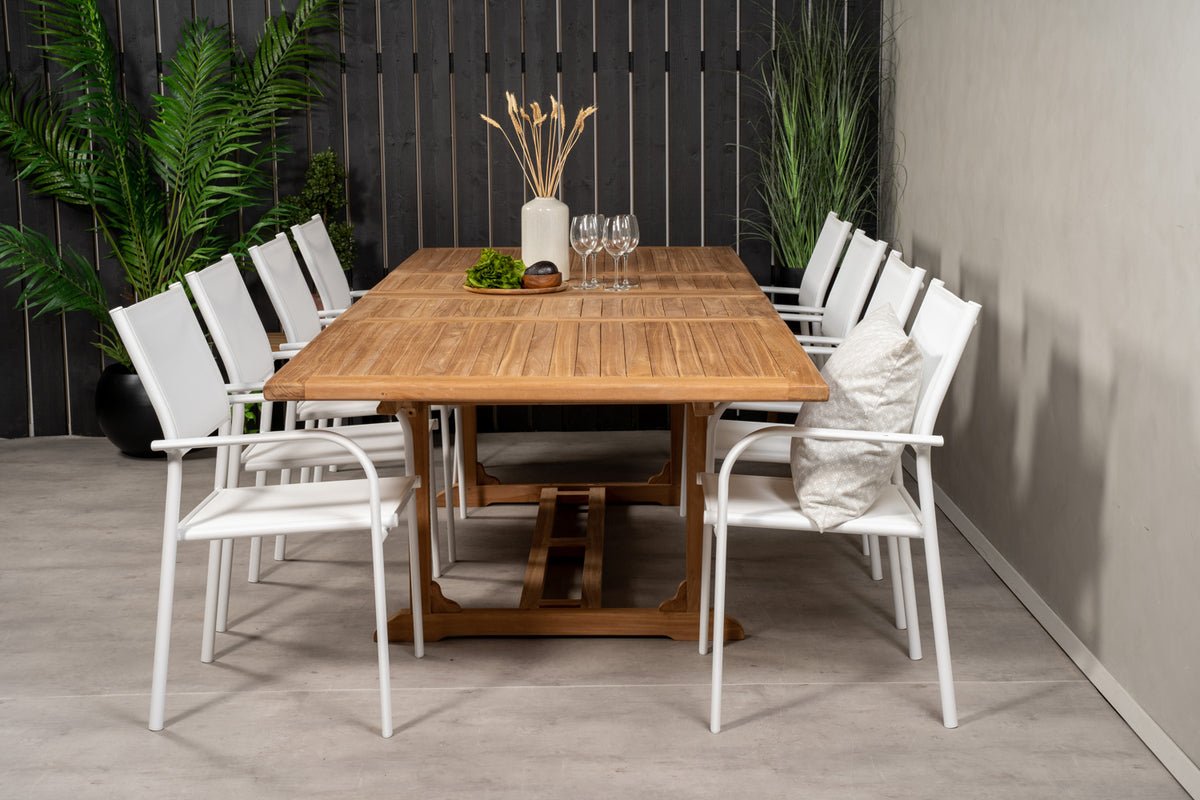 2er Set - Gartenstuhl Marena aus Textilene/Aluminium