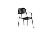 2er Set - Gartenstuhl Marla aus Metall/Polyester