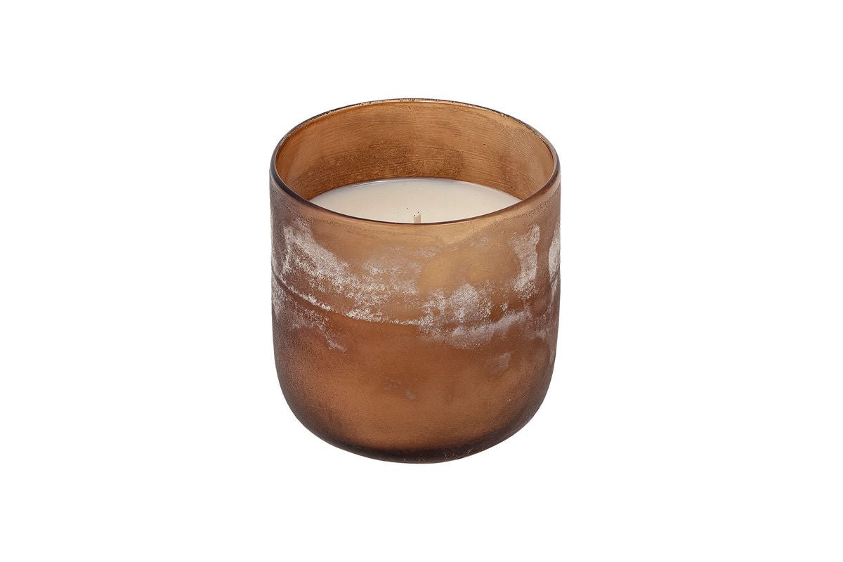 Duftkerze Redwood – Natürliches Wachs im ästhetischen Braunglas