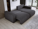 Designer Ecksofa Carl Cord mit Schlaf- und Klappfunktion