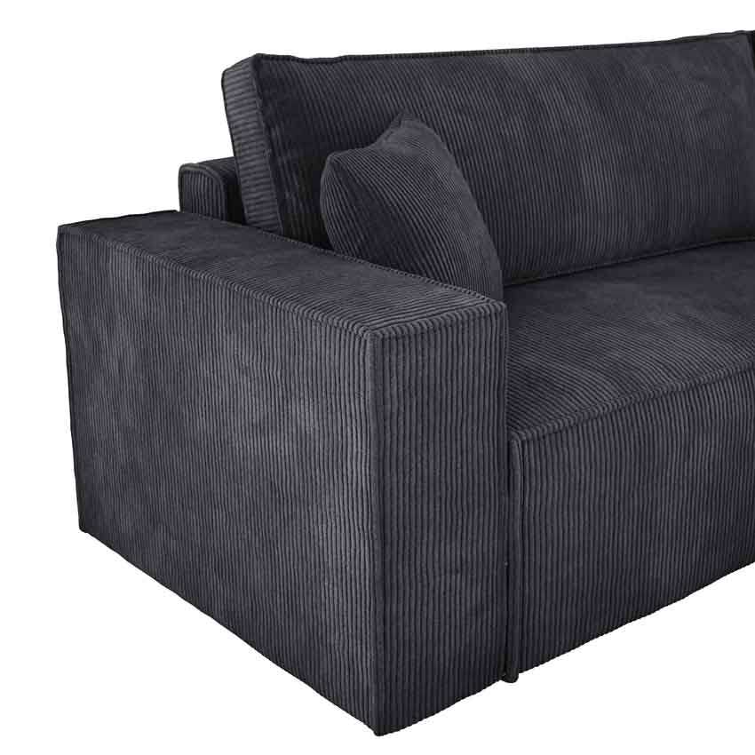 Designer Sofa Velanova mit Schlaffunktion und Stauraum