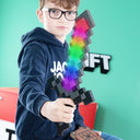 Minecraft LED-Tischlampe Netherite Sword – mit Akku & Farbwechsel